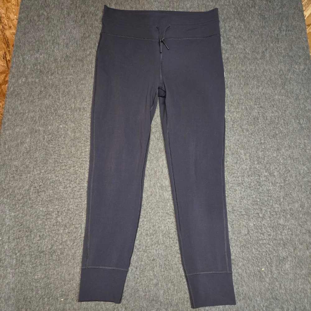 Vuori Performance Jogger Women XL Black Drawstring Activewear Yoga Pants VW323